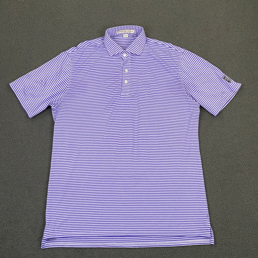 Holderness & Bourne Polo Large Maxwell Tailored Golf HCC Hillcrest Country Club